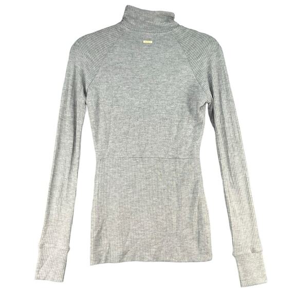 ALALA Sweater Women's XS New Gray Wander Quarter Zip - Picture 2 of 11